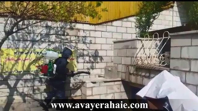 ادامه پیشگیری از ویروس کرونا در کمپ ترک اعتیاد رهپویان آوای رهایی
