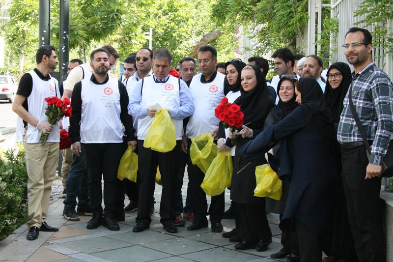 برگزاری مراسم روز جهانی بدون دخانیات در کمپ ترک اعتیاد رهپویان اقدسیه